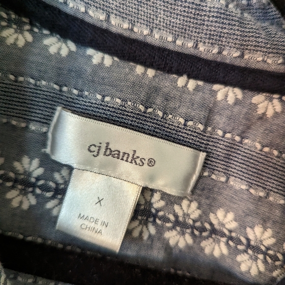 CJ Banks X Denim Tank - Picture 3 of 7